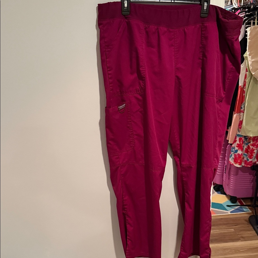 Women's Burgundy Pants